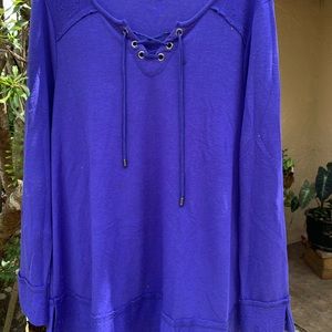 Royal blue Top - long sleeve